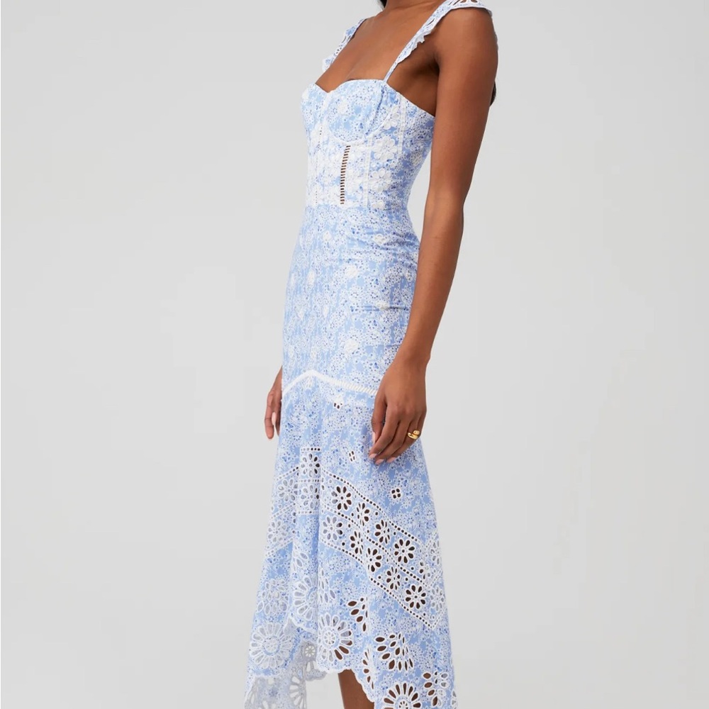 IRMA EYELET MAXI DRESS